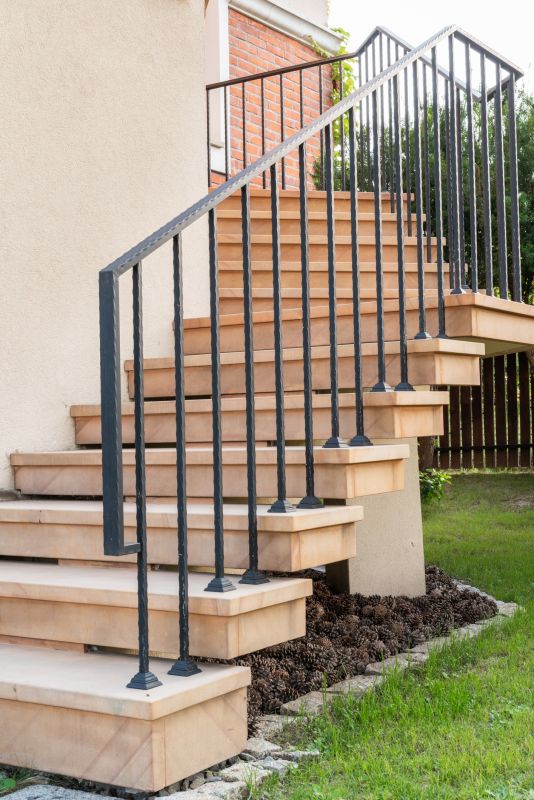 Products For Stair Railing Installations in use